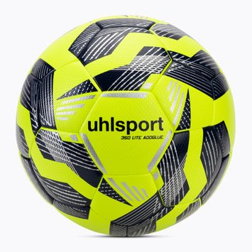Fußball uhlsport 350 Lite Addglue fluo gelb/navy/silver Größe 4