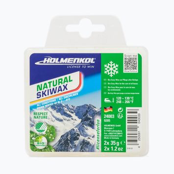 HOLMENKOL Natural Ski Wax 2x35g 24003 Skifett