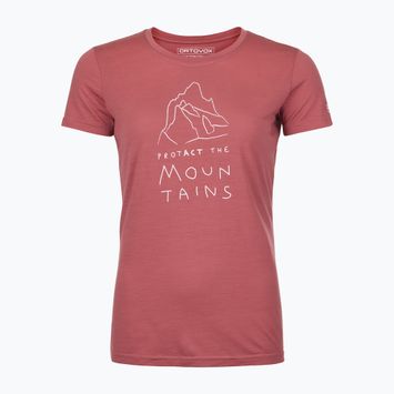 Shirt Damen ORTOVOX 150 Cool Mtn Protector wild rose