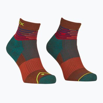 Herren Ortovox All Mountain Quarter Socken Lehm orange
