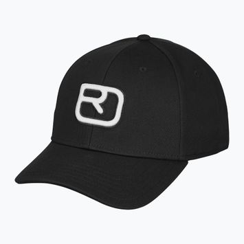 Ortovox Logo Flex Baseballkappe schwarzer Rabe