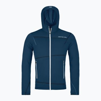 Herren ORTOVOX Fleece Light Hoody Tiefsee