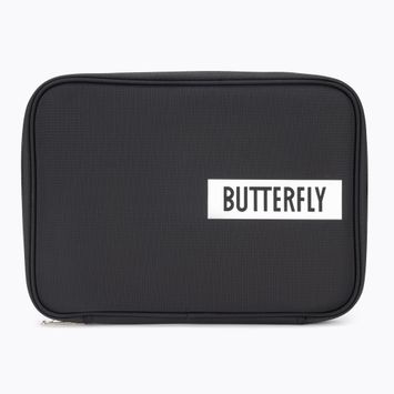 Butterfly Logo Rechteck schwarz Tischtennisschläger Abdeckung