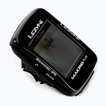 LEZYNE MACRO PLUS GPS Fahrradzähler schwarz LZN-1-GPS-MACRO-V204