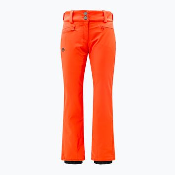 Damen Skihose Descente Insulated mandarin orange