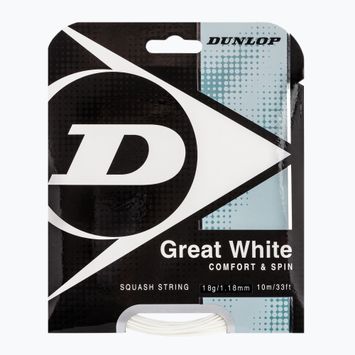 Dunlop Bio Great sq. 10 m Squash Saite weiß 624700