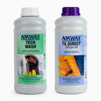 Nikwax Tech Wash + TX-Direct Imprägnierset für Kleidung 2x1l 137