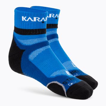 Tennissocken Karakal X4 Knöchel blau KC527B