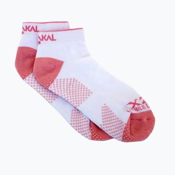 Damen Tennissocken Karakal X2+ Trainer weiß und rosa KC537