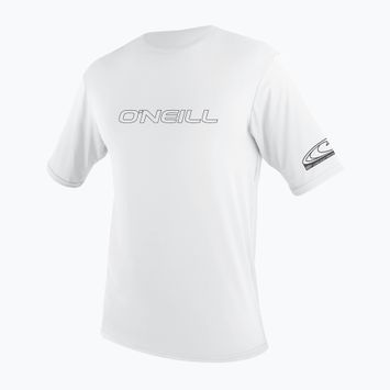 Schwimm T-Shirt Herren O'Neill Basic Skins Sun Shirt white