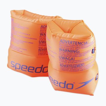 Speedo Kinder Schwimmhandschuhe Roll UP Armbänder orange 8-069451288