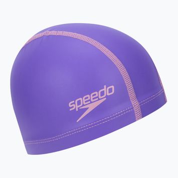 Speedo Long Hair Pace Junior Kindermütze lila 8-12808F949