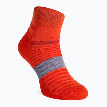 Laufsocken Inov-8 Active Mid fiery red/blue grey