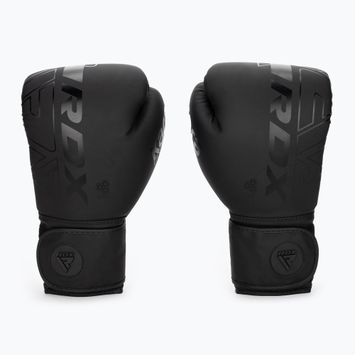 RDX F6 mattschwarze Boxhandschuhe