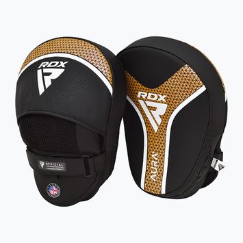 Trainingshandschuhe RDX Focus Pad Aura Plus T-17 golden