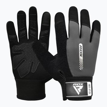 RDX W1F Full Finger Training Handschuhe voll grau