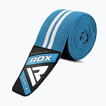 RDX Weightlifting Gym Knee Wrap blau