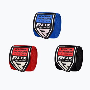 Boxbandagen RDX Hand Wraps Combine Plus rot/schwarz/blau