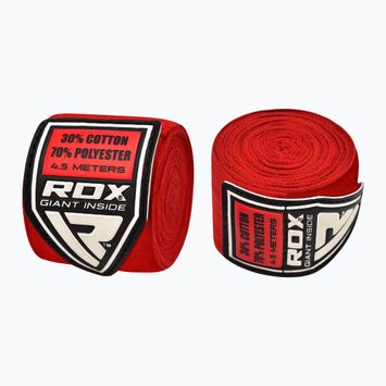 Boxbandagen RDX HWX-RR+ rot