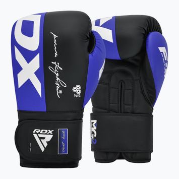 RDX REX F4 blau/schwarz Boxhandschuhe