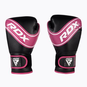 RDX Kinder Boxhandschuhe schwarz und rosa JBG-4P