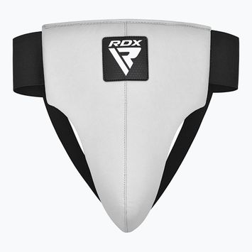 Herren RDX R1 Kampfsport Leistenschutz weiß/schwarz