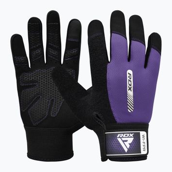 RDX W1F Full Finger Trainingshandschuhe lila
