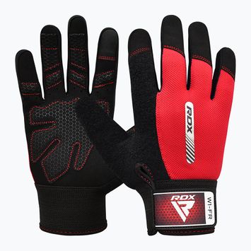 RDX W1F Full Finger Trainingshandschuhe rot