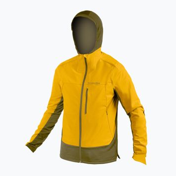 Fahrradjacke Herren Endura MT500 Polartec mustard