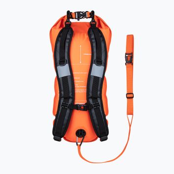 ZONE3 Safety Buoy/Dry Bag Recycled 2 Led Light 28 l Rucksack hi-vis orange