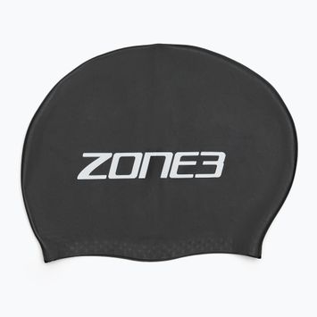 Schwimmkappe ZONE3 Long Hair black