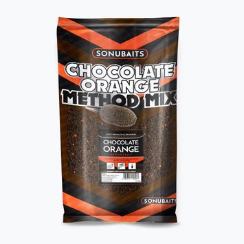 Sonubaits Schokoladen-Orangen-Methodenmix dunkelbraun S1770023 Köder
