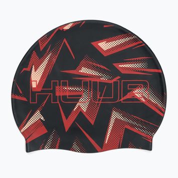 HUUB Badekappe strike schwarz