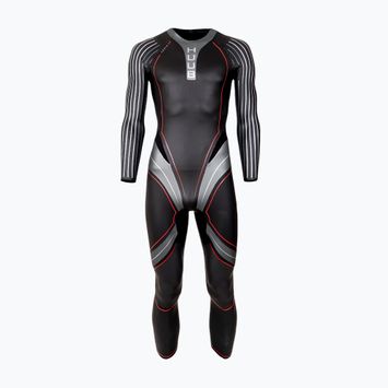 Herren Triathlonanzug aus Neopren HUUB Aegis XV 3:5 black/silver