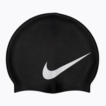 Nike Big Swoosh Badekappe schwarz NESS8163-001