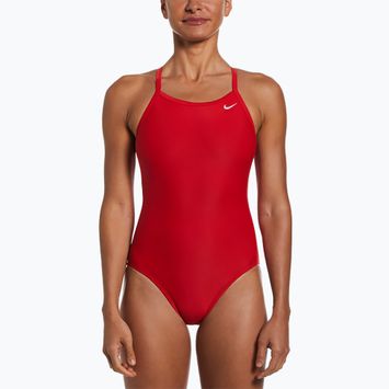 Einteiliger Damen-Badeanzug Nike Solid Racerback university red