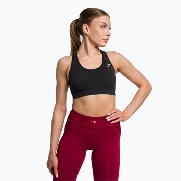 Gymshark Vital Seamless Sports schwarz/marl Fitness-BH