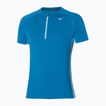 Herren Mizuno Trail DryAeroFlow HZ Tee bundesblau Laufshirt