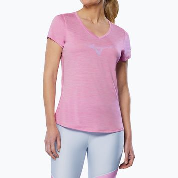 Damen Laufshirt Mizuno Impulse Core RB Tee lila chiffon