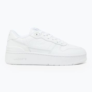 Schuhe Damen Lacoste T-Clip Platform white