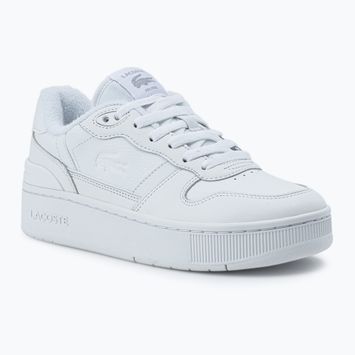 Schuhe Damen Lacoste T-Clip Platform white