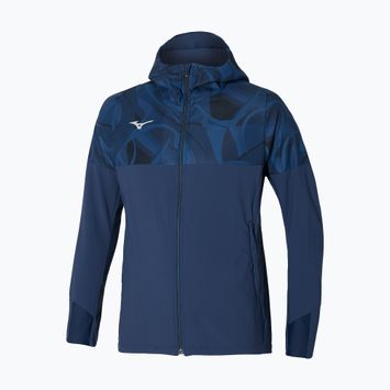 Mizuno Paris Athlete Kapuzenjacke für Männer pageant blau