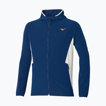 Herren Laufjacke Mizuno Alpha Jacket Kombi blau