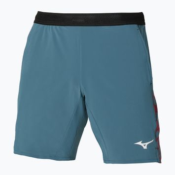 Herren-Tennisshorts Mizuno Mugen 8 In Amplify blau Fata Morgana
