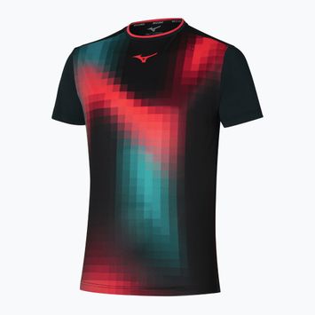 Shirt Herren Mizuno Frontier Shadow Graphic Tee black
