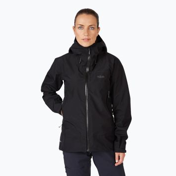 Damen Regenjacke Rab Namche GTX schwarz