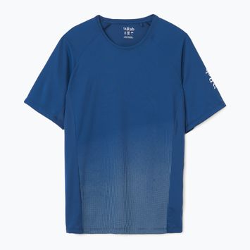 Men's Rab Trail Tee Sturm blau/hell Zink t-shirt