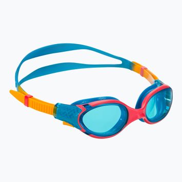 Speedo Biofuse 2.0 Junior Bolt/Mango/Koralle Kinderschwimmbrille für den Strand