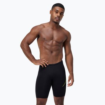 Jammershorts Herren Speedo HyperBoom Placement Jammer black/hyper yellow