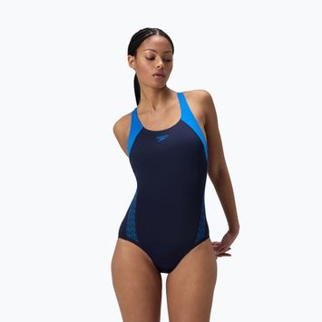 Speedo Damen-Badeanzug HyperBoom Splice Racerback Lagunenblau